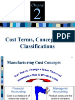 Cost Concepts and Classifications