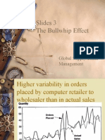 Slides 3 The Bullwhip Effect: Global Supply Chain Management