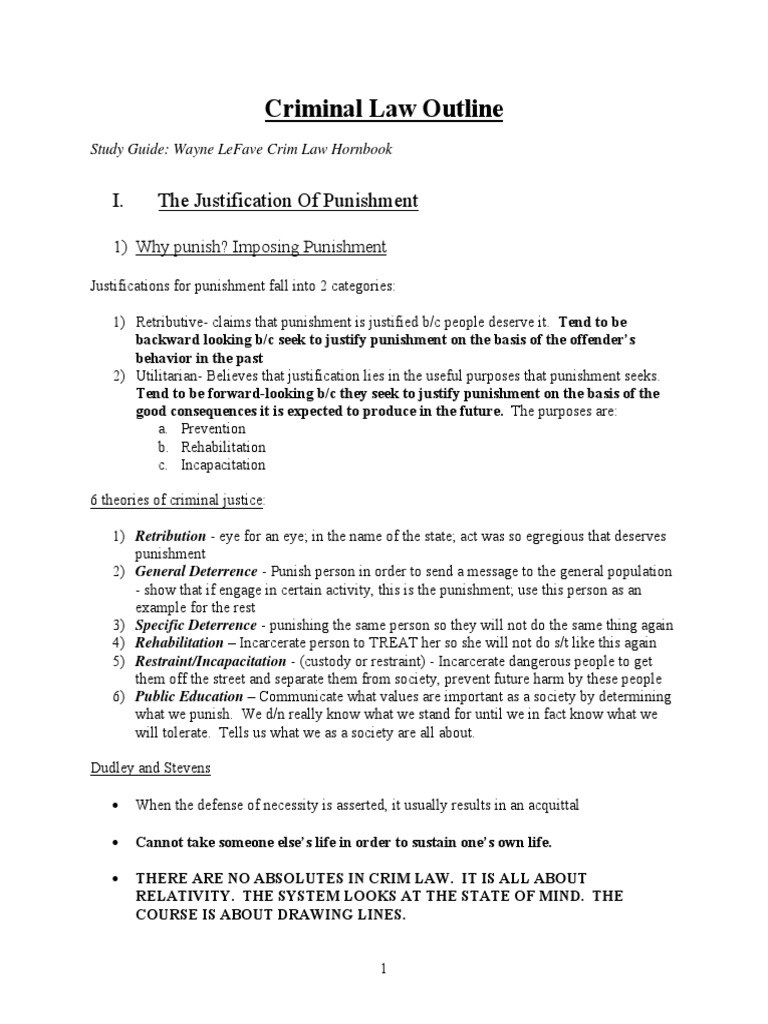 Criminal procedure outline pdf picture