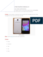 Cara Cepat Dan Aman Root Smartfren Andromax c3