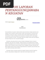 Download Contoh Laporan Pertanggungjawaban Kegiatan by Rizky Yulion Putra SN252680920 doc pdf