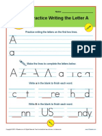 Practice Letters A Z