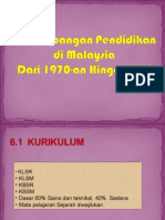 Perkembangan Pendidikan Di Malaysia Dari