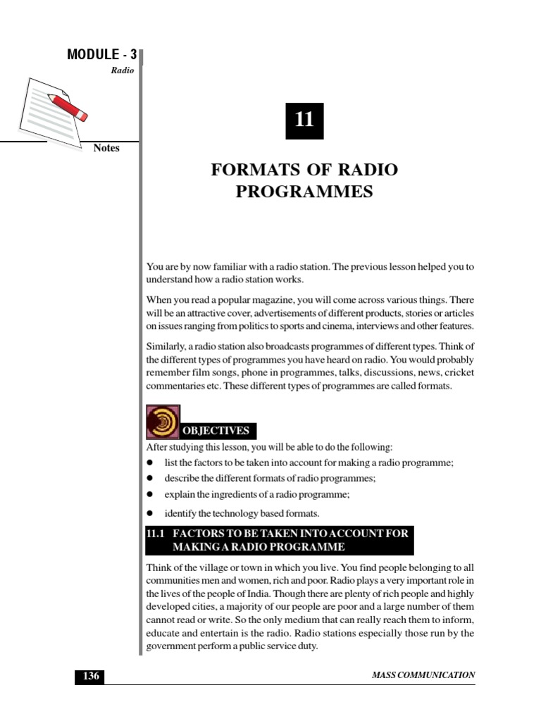 Radio Formats PDF