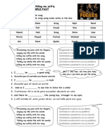 Killing Me Softly Song Simple Past Verbs