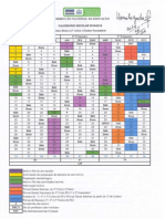 Calendário Escolar 2014-2015