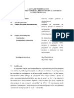 Lineas de Investigacion