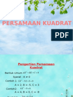 A. Persamaan Kuadrat (MATERI 2)