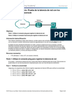 11.3.2.3 Lab - Testing Network Latency With Ping and Traceroute