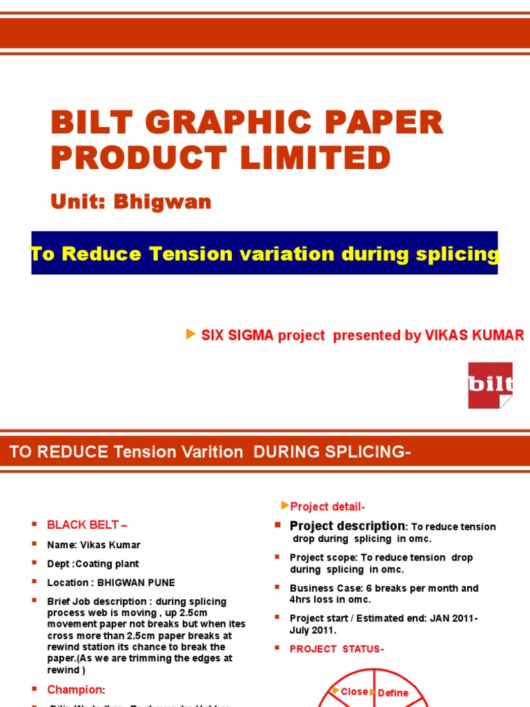 Bilt Graphic Paper Product Limited Unit Bhigwan PDF Regression