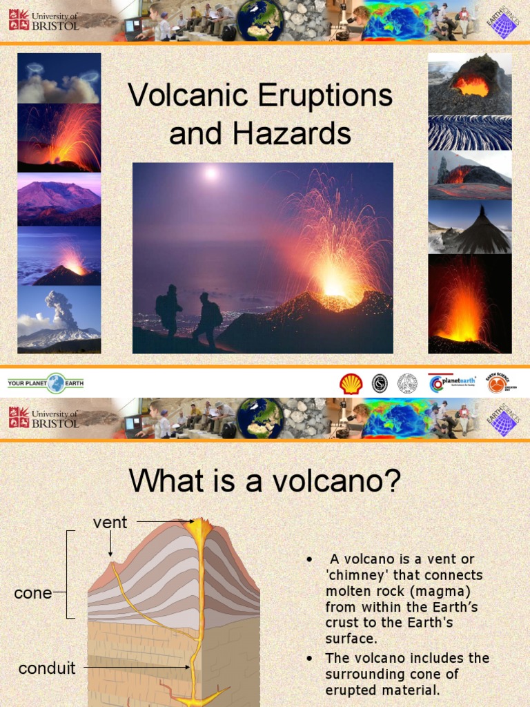 Volcanoes.ppt  Volcano  Types Of Volcanic Eruptions