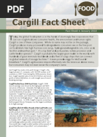 Download Cargill Fact Sheet by Food and Water Watch SN25271639 doc pdf