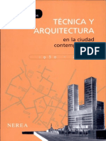 Tecnica y Arquitectura en La Ciudad Comtemporanea PDF