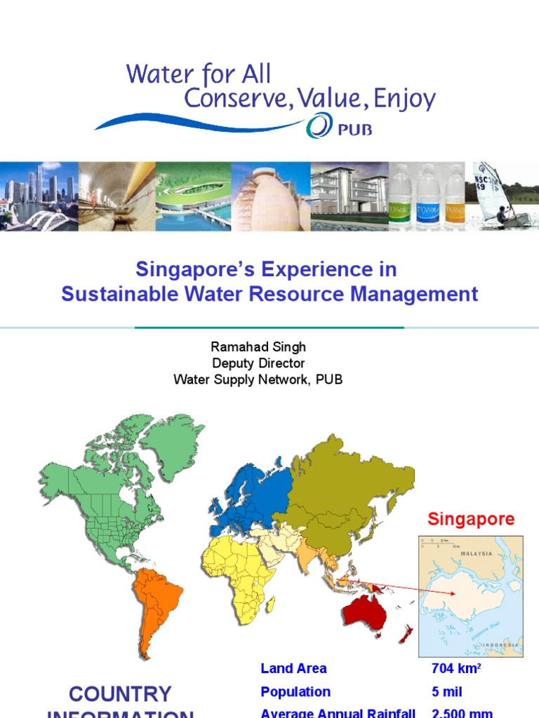 Sustainable Water Resource Management - The Singapore Experience | PDF ...