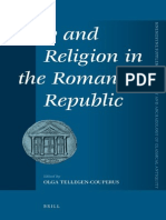 Law and Religion in Roman Republic