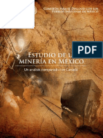 Estudio de La Mineria en Mexico (Un Analisis Comparado Con Canada) Cdpim 2013