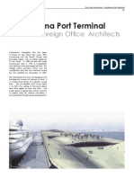Yokohama Port Terminal Folded Steel Plate Structure