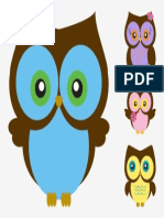 Vector Cartoon Vector Owls