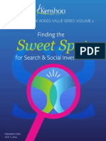 Finding The For Search & Social Investment: Sweet Spot