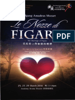 Marriage of Figaro Programme