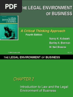 Legal Environment of Business