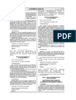 Norma Rm 461-2007 Microbiologica Sobre Analisis de Superficies