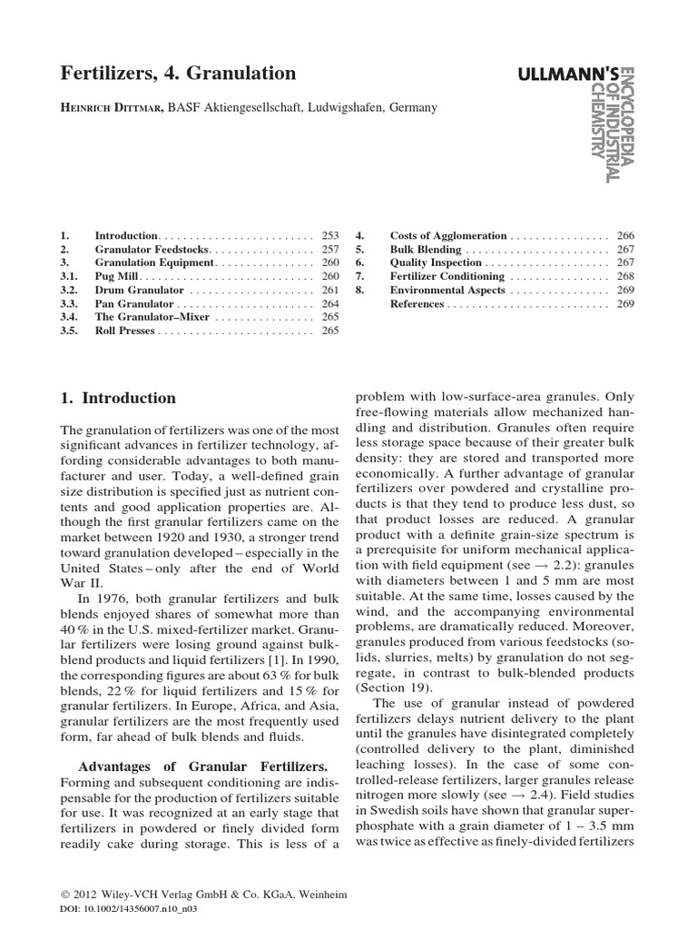 Dittmar Heinrich Ullmann #39 s Encyclopedia of Industrial Chemistry