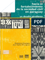 HACIA EL FORTALECIMIENTO DE LA SOCIEDAD CIVIL EN PARAGUAY - GENOVEVA OCAMPOS - PORTALGUARANI