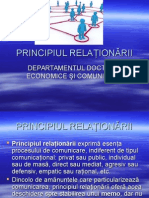 Principiul Relationarii Si Cooperari