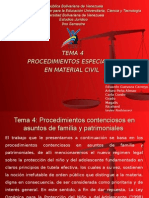 Procedimientos Especiales