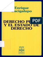 Bacigalupo, Enrique - Derecho Penal y El Estado de Derecho
