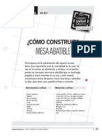 Construir Mesa Abatible