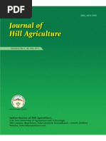 Journal of Hill Agriculture 2011 Vol 2(2)