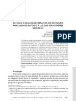 REFUGIO E REALIDADE - DESAFIOS DA DEFINIcaO A Luz Das Solicitacoes de Refugio No Brasil (Congoleses)