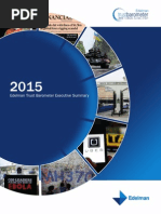 2015 Edelman Trust Barometer