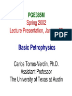 Basic Petrophysics