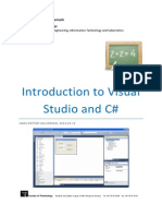 Introduction to Visual Studio and CSharp