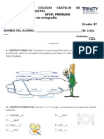 Concurso de Ortografía 4to