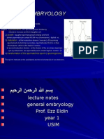 Embryology Year 1