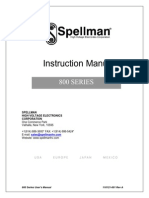 Instruction Manual: 800 Series