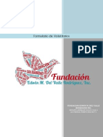 Formulario Voluntario - Fundacion Edwin M. Del Valle Rodriguez, Inc.