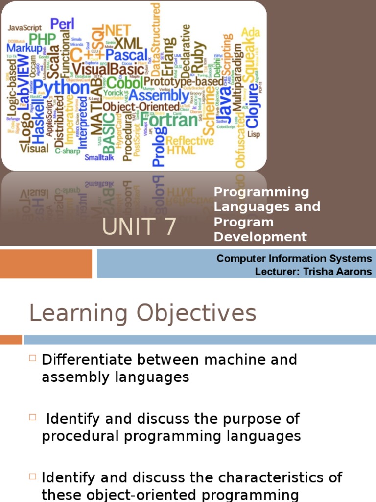 Programming Languages and Program Development | PDF | Object Oriented ...