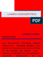 Exposicion de Lavado Acido