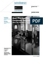Best Practices in Corp Gorvenance