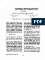 Concepts and Solutions For Link Adaption and Inband Signaling For The GSM Amr Speech Coding Standard