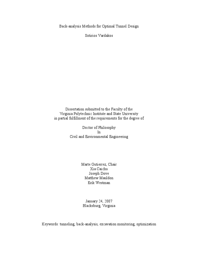 PhD Dissertations | Department of Mathematics