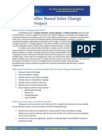 Microcontroller Based Solar Charge Controller Project