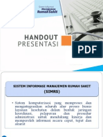 SIMRS - Handout Presentasi