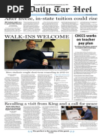 The Daily Tar Heel For Jan. 16, 2015