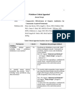 Worksheet Critical Appraisal Terapi